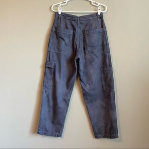 ZARA Tie & Dye Gray Cargo Pants